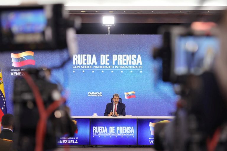 Rueda de prensa del presidente de Venezuela, Nicolás Maduro