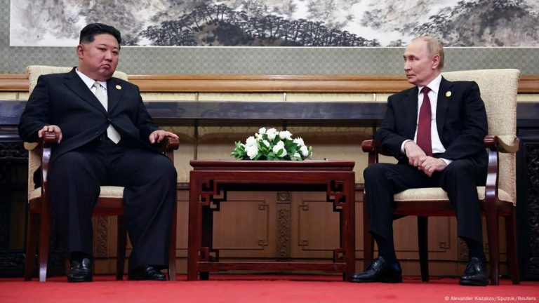 Kim Jong-un huellas. Foto DW