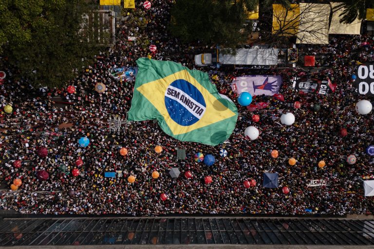 Protesta en Brasil