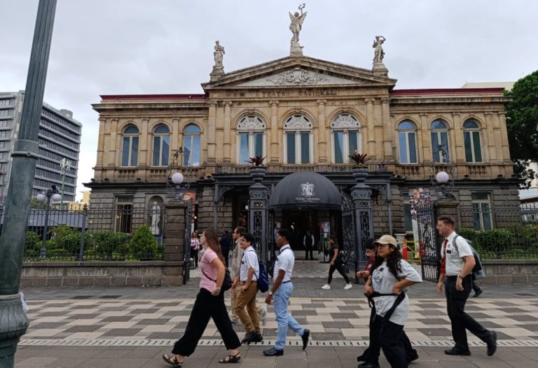 Imagen del centro de San José, Costa Rica.