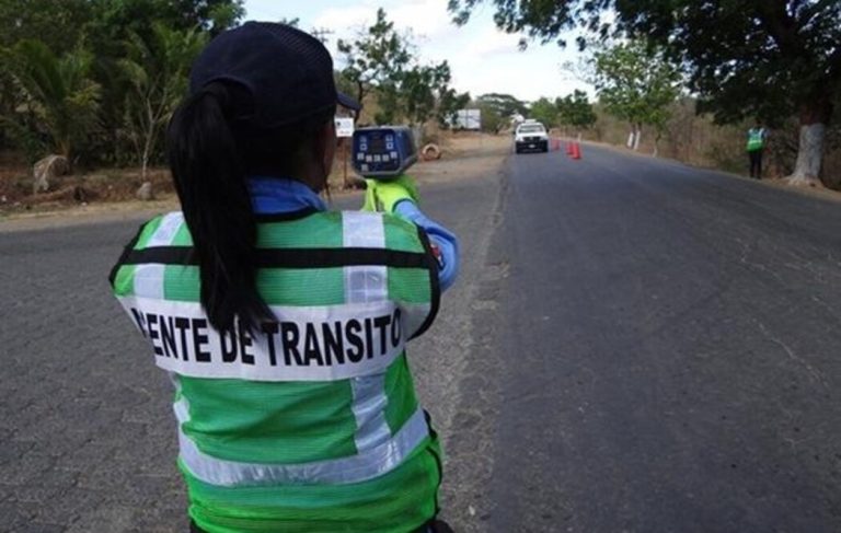 Límite de velocidad en Nicaragua.