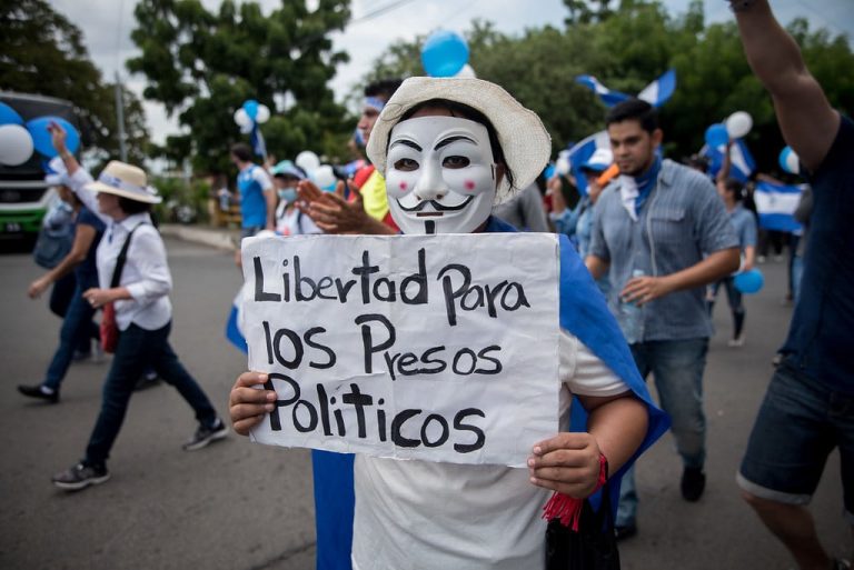 presos políticos Nicaragua