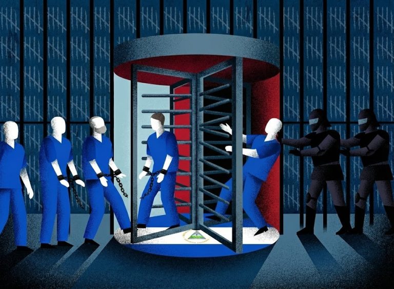 puerta giratoria de presos políticos en Nicaragua