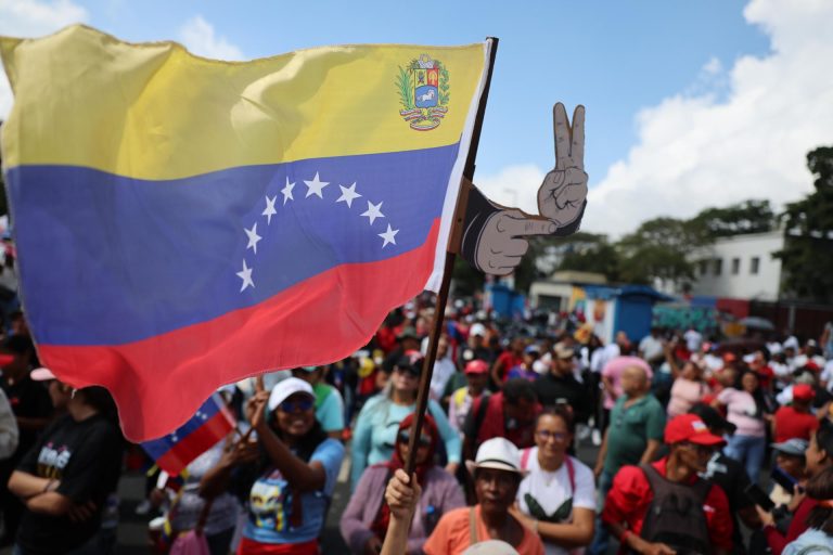 marcha chavismo venezuela