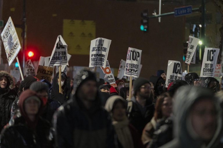 protesta ICE Mineapolis
