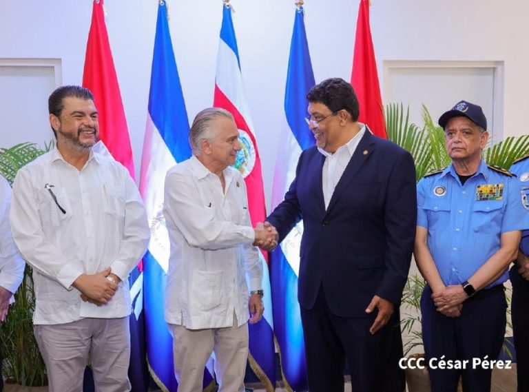 Reunión Costa Rica y Nicaragua minería ilegal