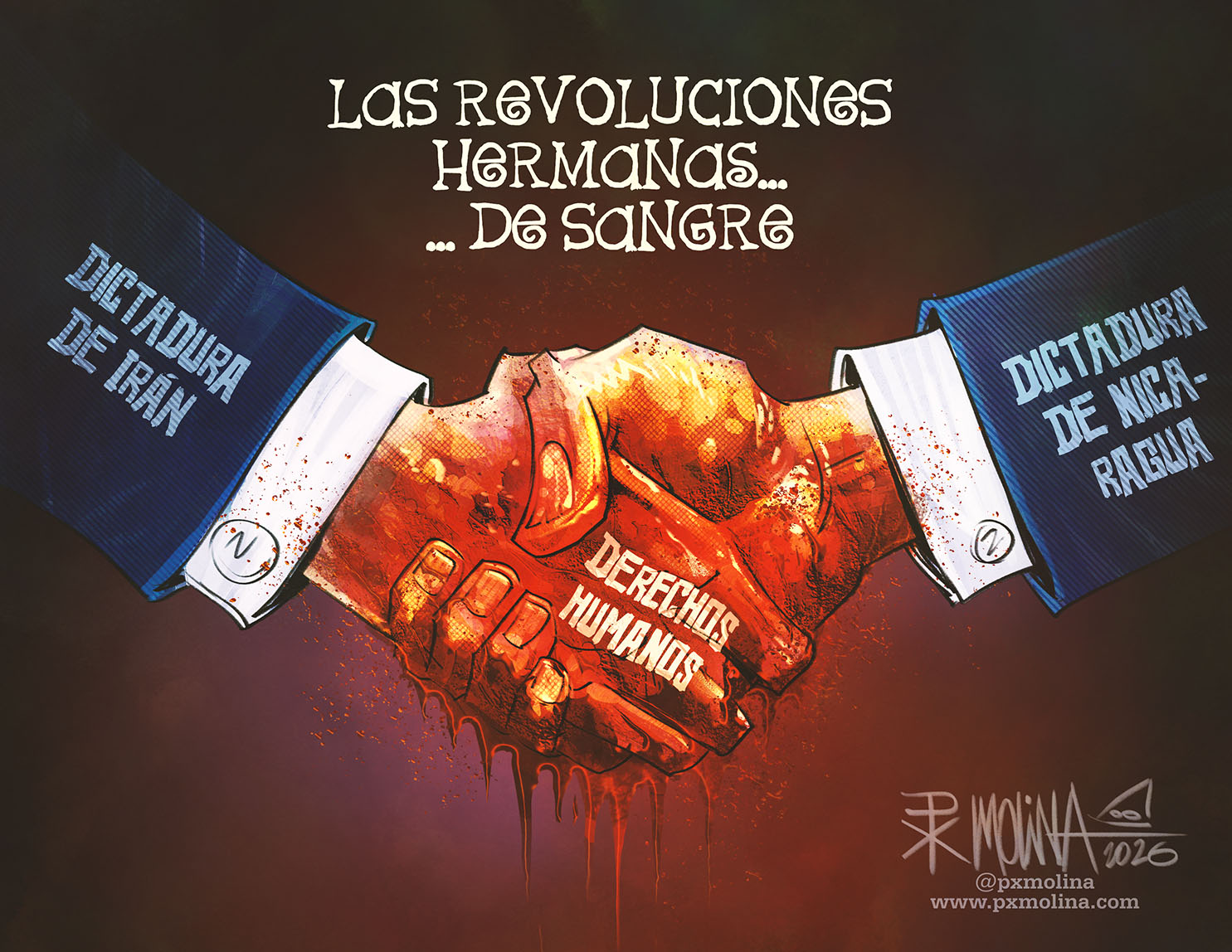 ¿Revoluciones Gemelas? La Caricatura que Desata la Polémica