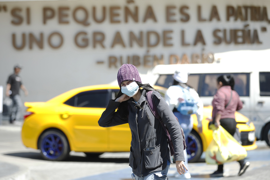 Frente frío en Centroamérica