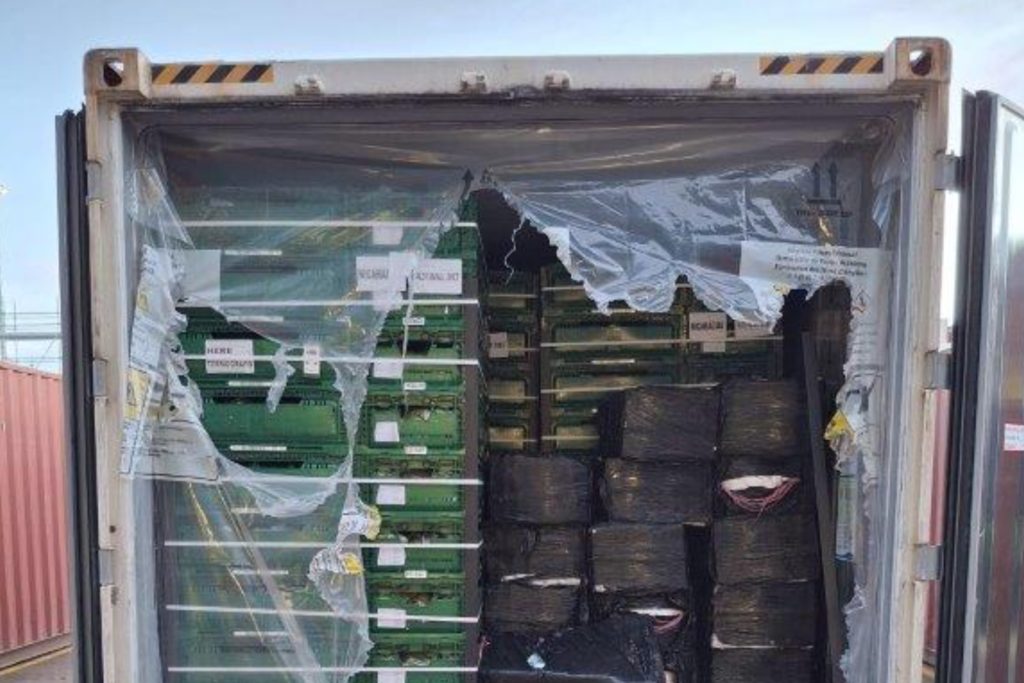 Droga incautada en Reino Unido