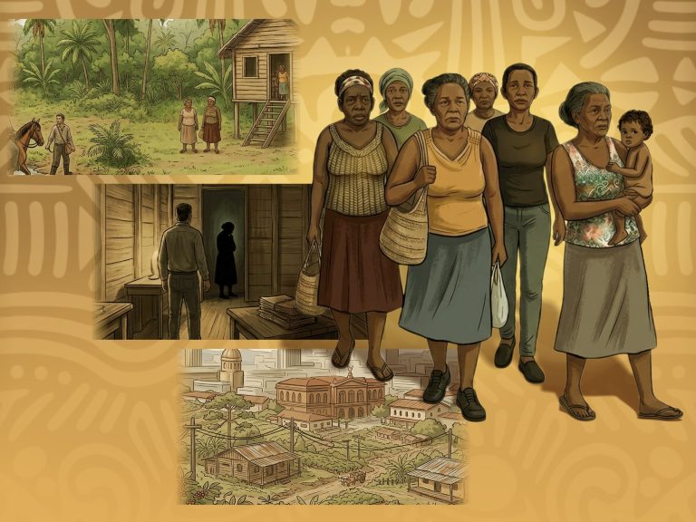 Ilustración de Mujeres Miskitas