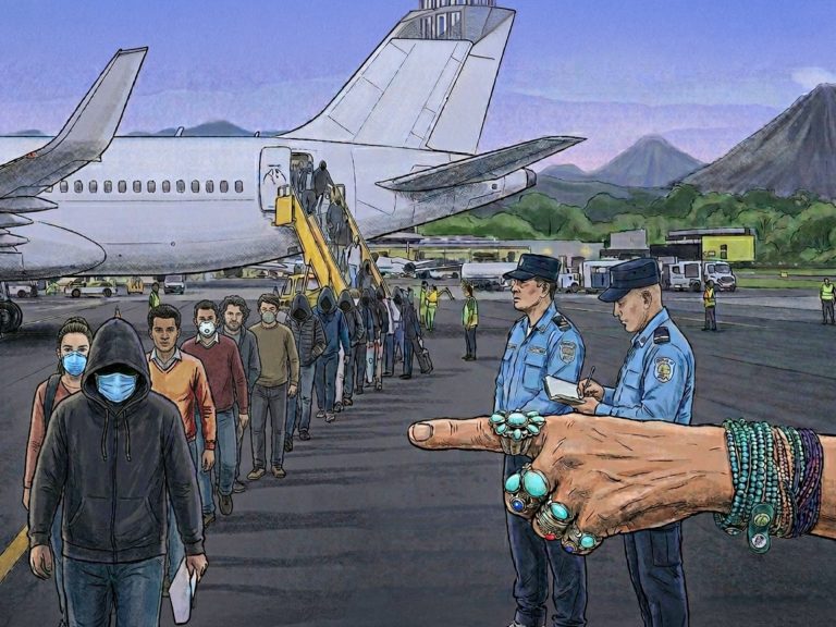 vigilancia a deportados