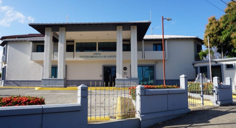 Fachada de la Corte Centroamericana de Justicia.
