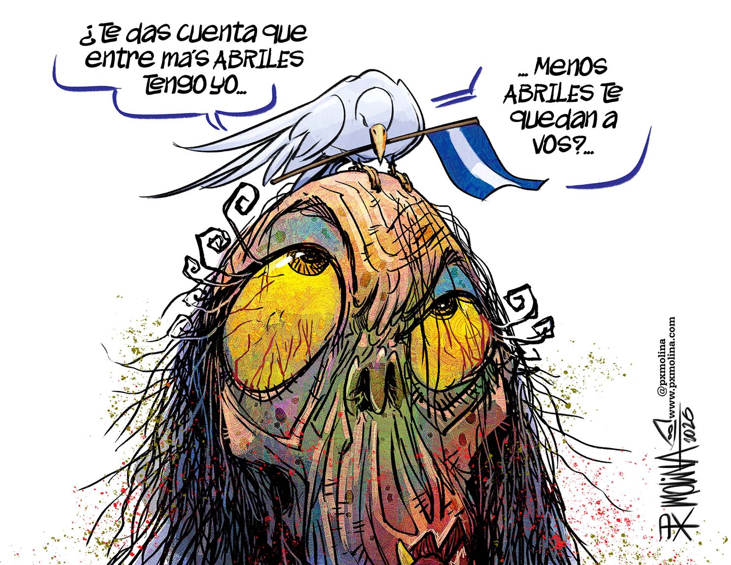 Caricatura Abriles