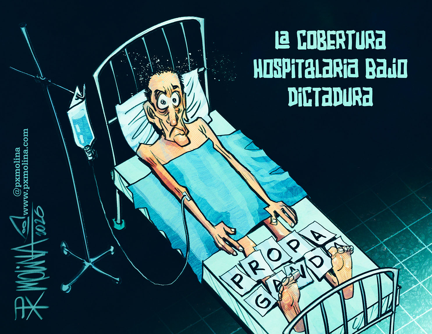 Caricatura del día | La cobertura hospitalaria