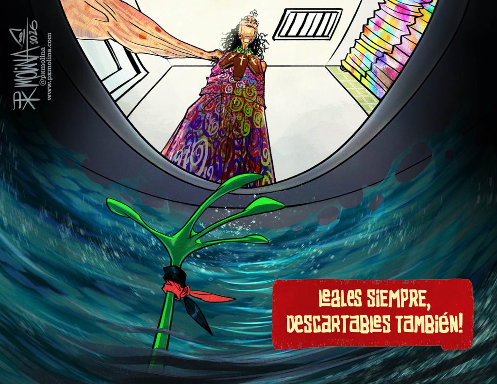 Caricatura leales y descartables