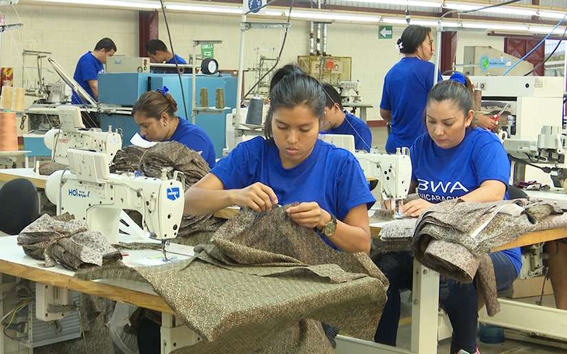 empleo zonas francas Nicaragua