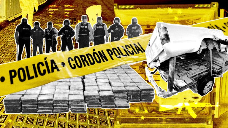 Fotoarte de cocaína incautada de Nicaragua