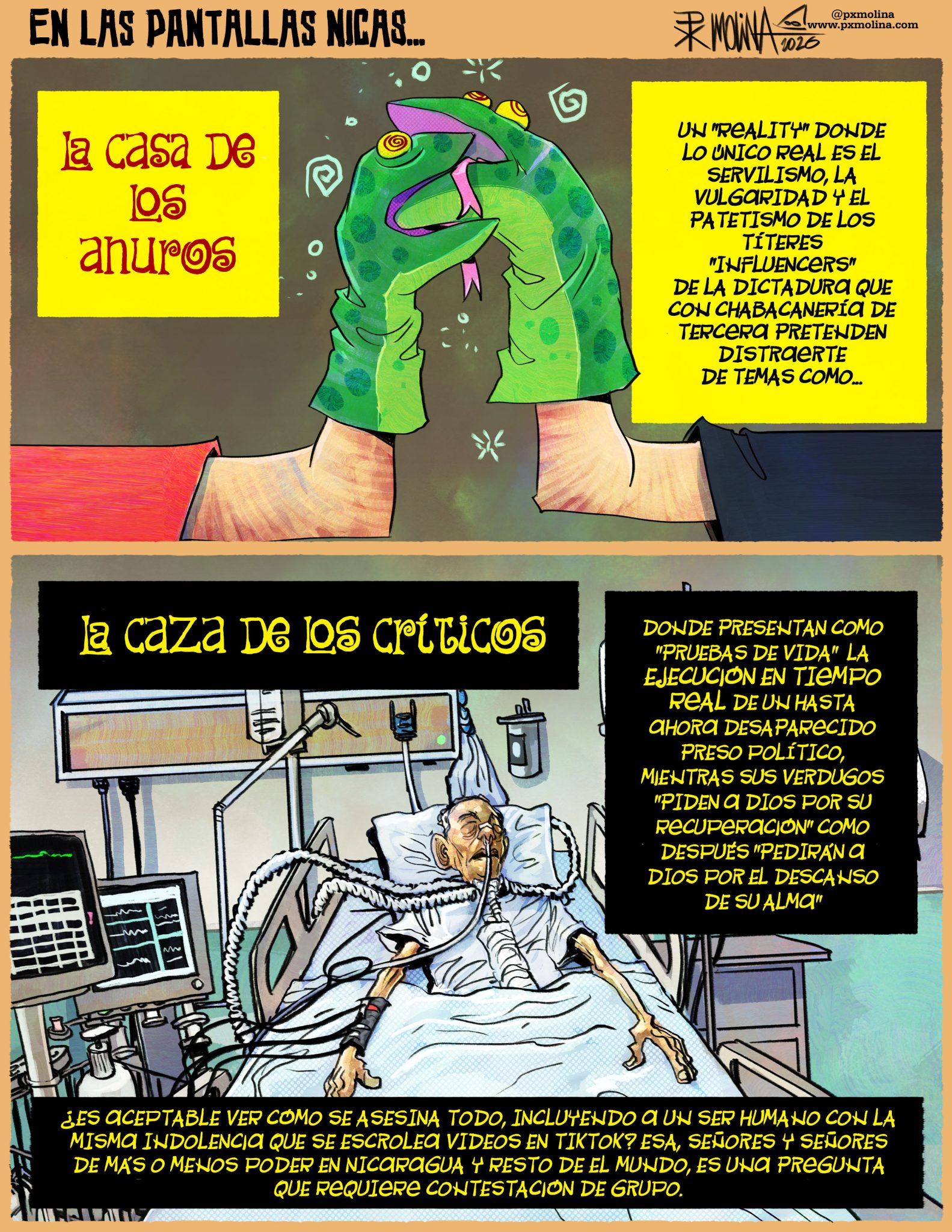 Historieta En las pantallas nicas
