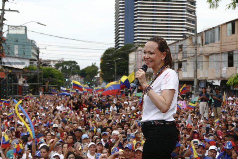 María Corina Machado en Panamá