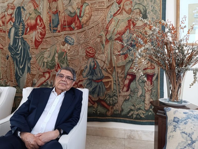 Sergio Ramírez Mercado, escritor nicaragüense desde Panamá tras anuncio de la RAE de incorporación a esta institución. Foto: Confidencial