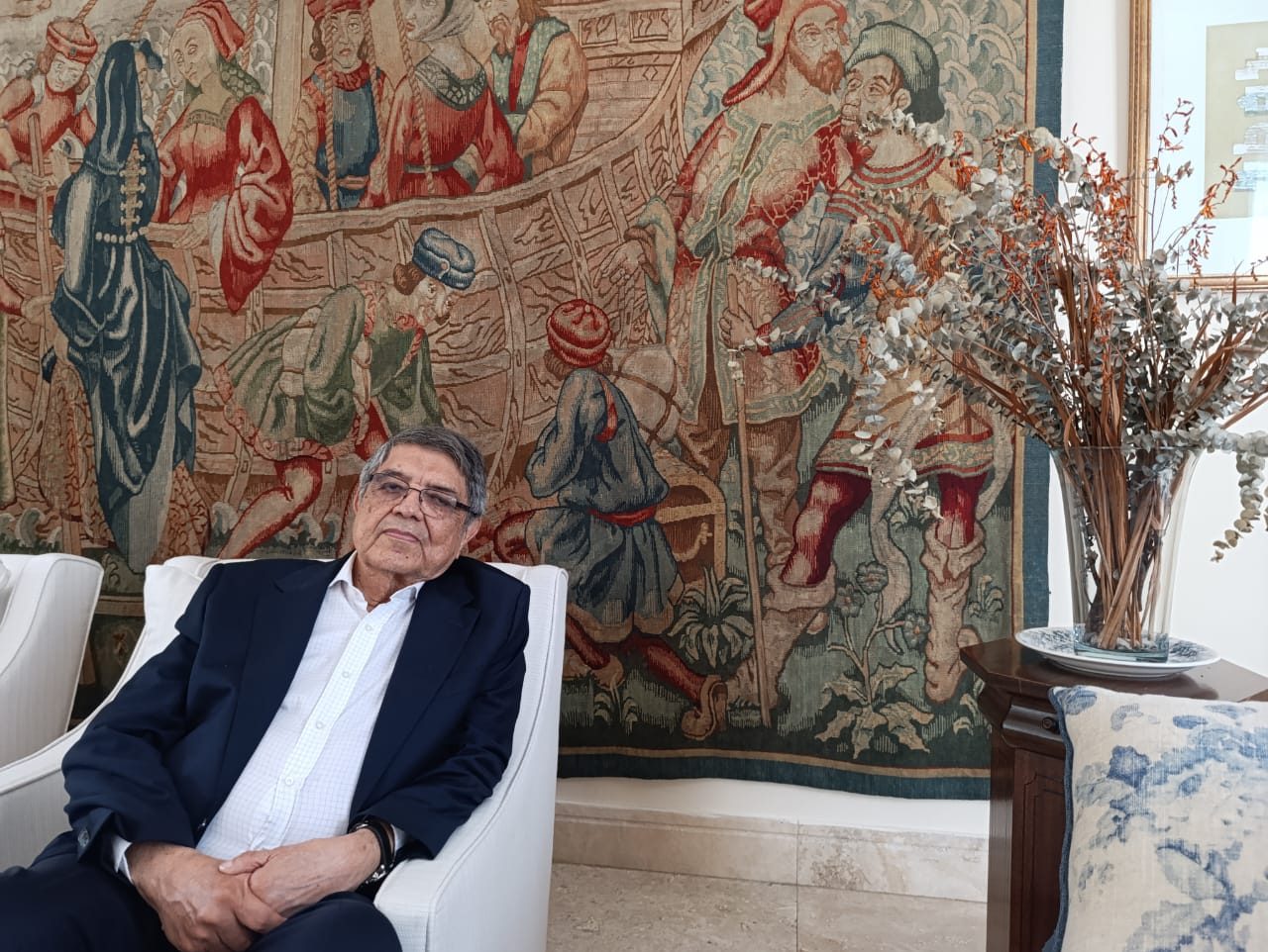 Sergio Ramírez Mercado, escritor nicaragüense desde Panamá tras anuncio de la RAE de incorporación a esta institución. Foto: Confidencial