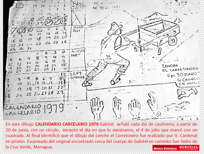 Calendario carcelario 1979