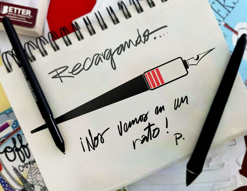 Caricatura Recargando