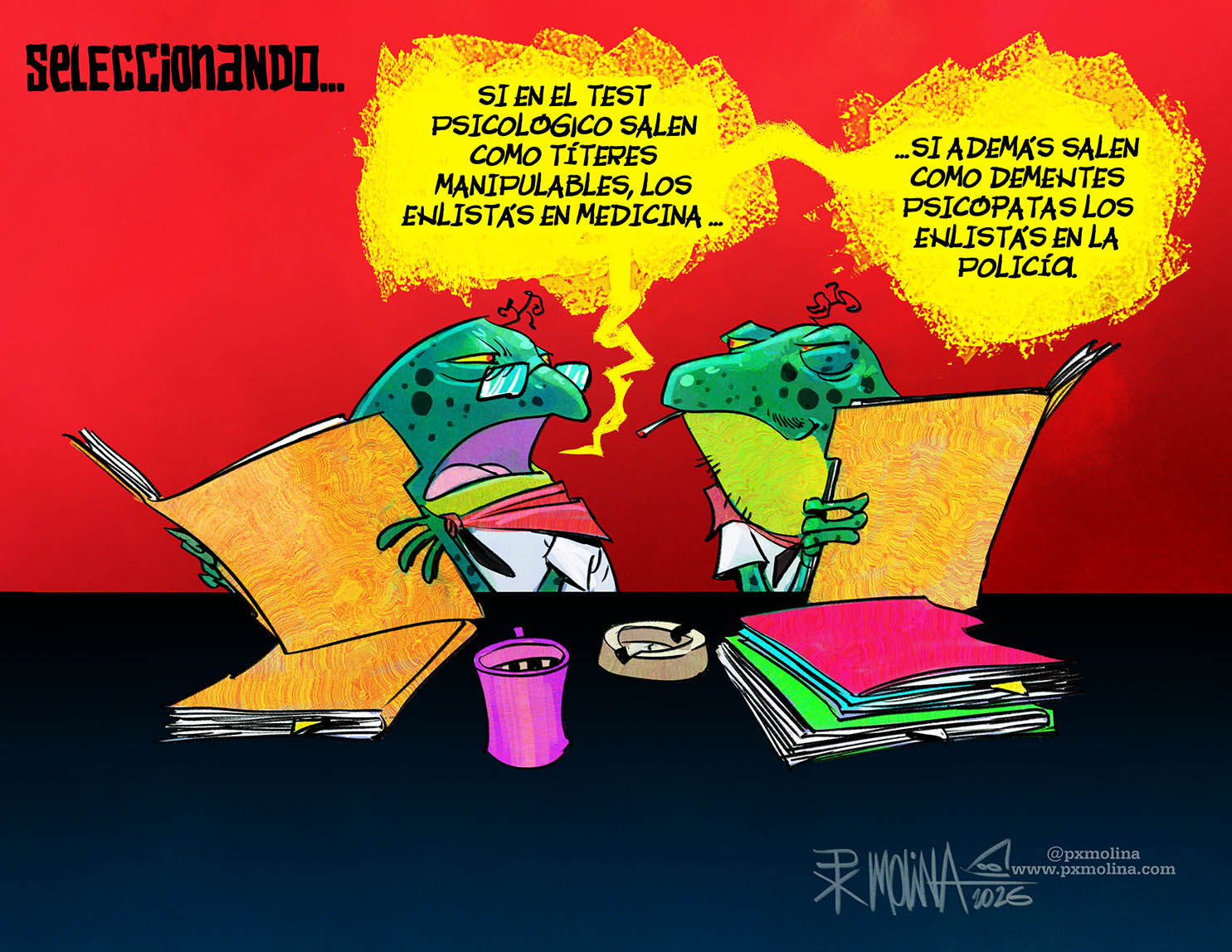 Caricatura del día | Seleccionando