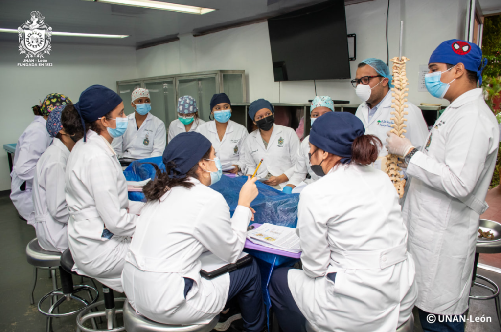 Estudiantes de Medicina en Nicaragua