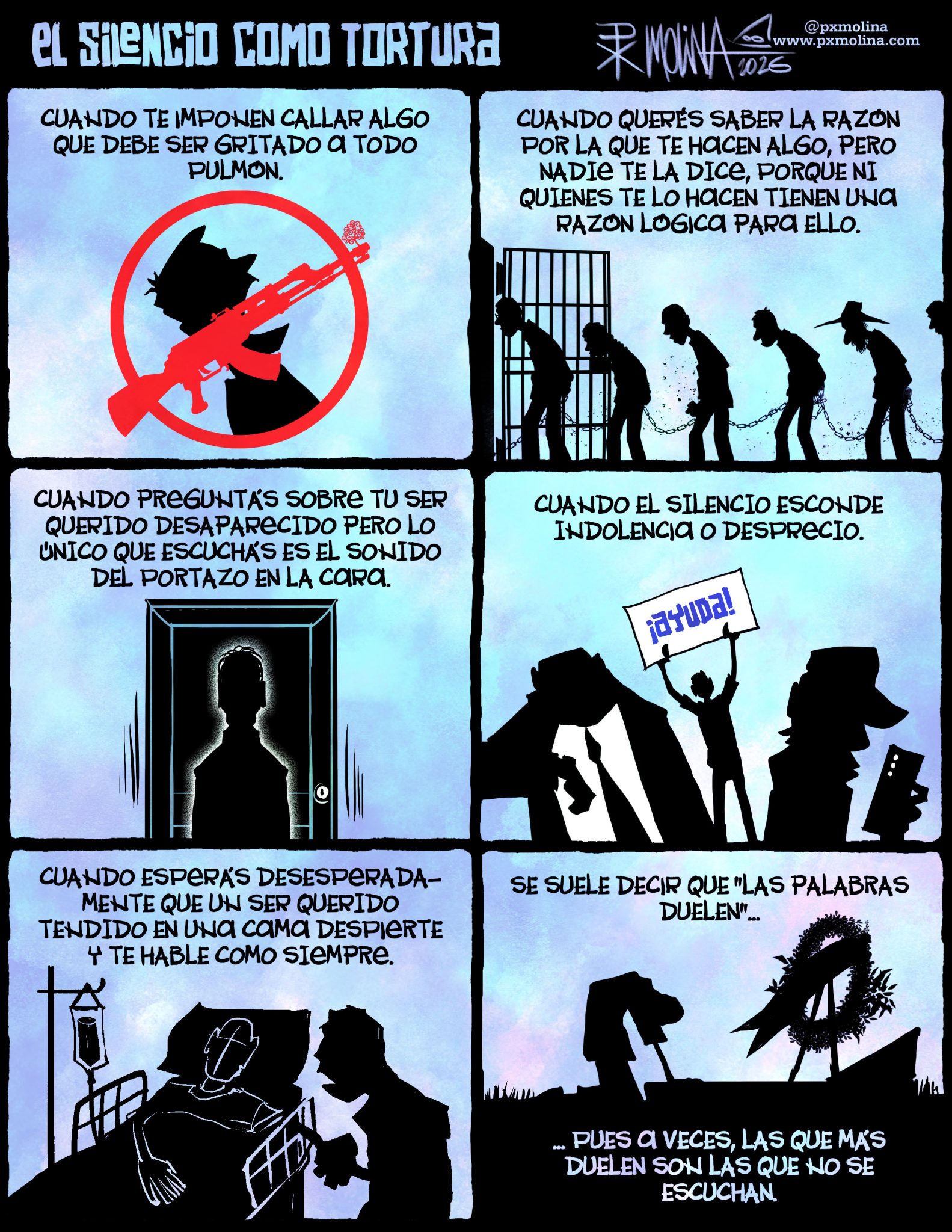 Historieta Semanal | El silencio como tortura