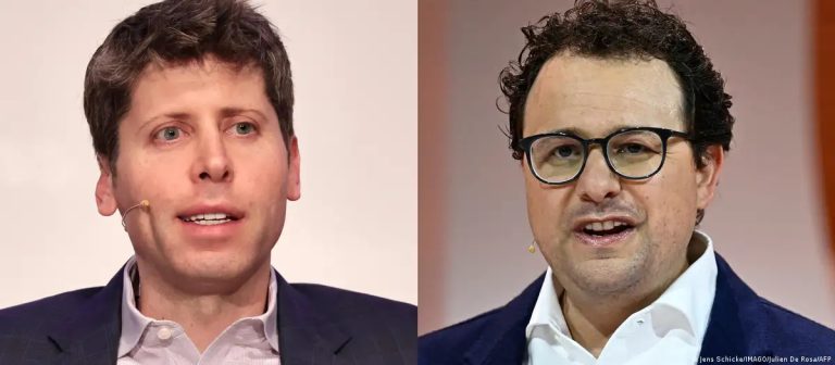 Sam Altman y Dario Amodei