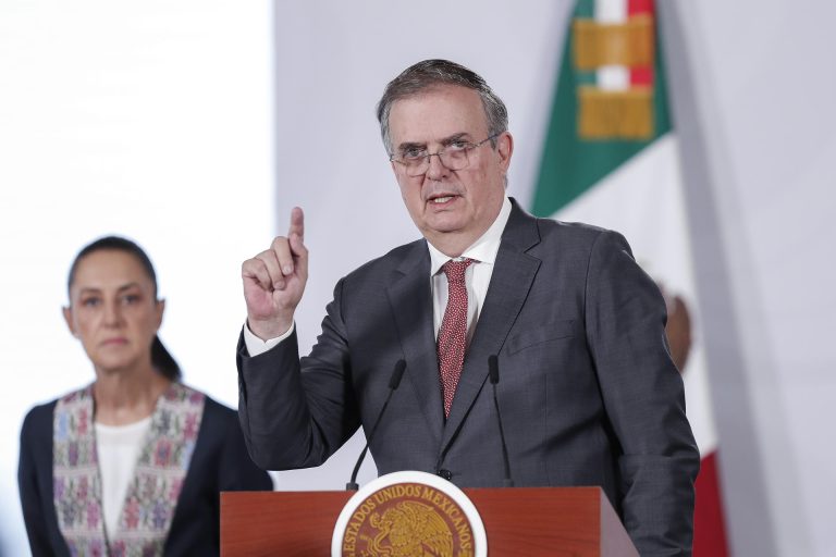 El secretario de Economía de México, Marcelo Ebrard