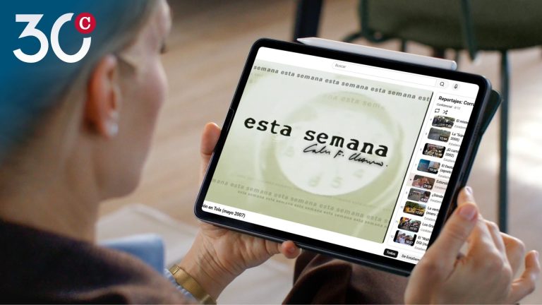 Vista de un clásico del programa Esta Semana